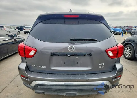 2019 Nissan Pathfinder S z USA, uszkodzony, nr VIN 5N1DR2MM6KC576964